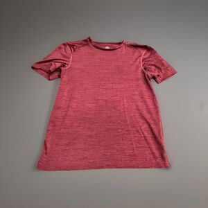 Champion Men Crew Neck Short Sleeves T-Shirt Small Maroon